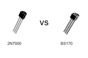 2N7000 vs BS170: Konparezon de popilè N-chanèl MOSFETS