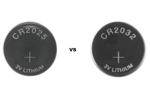 CR2025 Vs.Batri CR2032