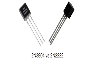 Karakteristik ak diferans: 2N3904 vs 2N2222