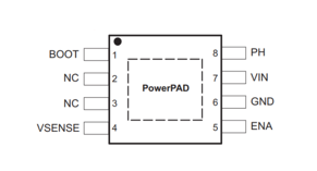 TPS5430DDAR Pin Configuration