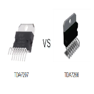 Fig 1 TDA7297 VS TDA7266