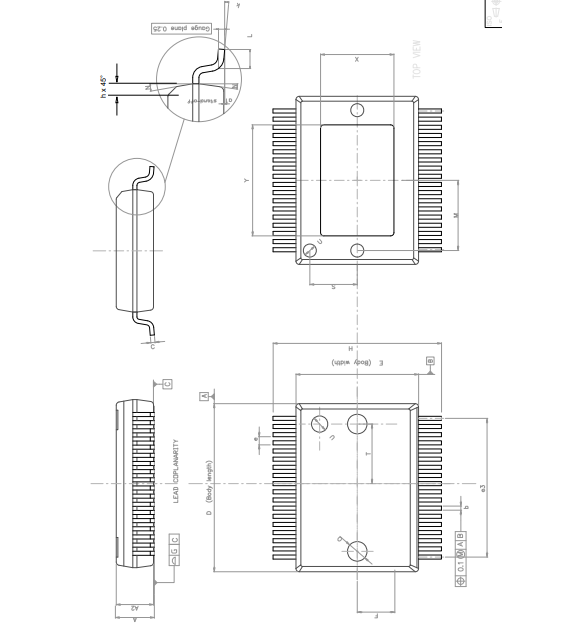 TDA7492 Package Outline