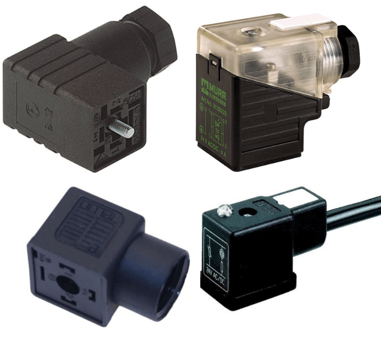 DIN 43650 Solenoid Connectors